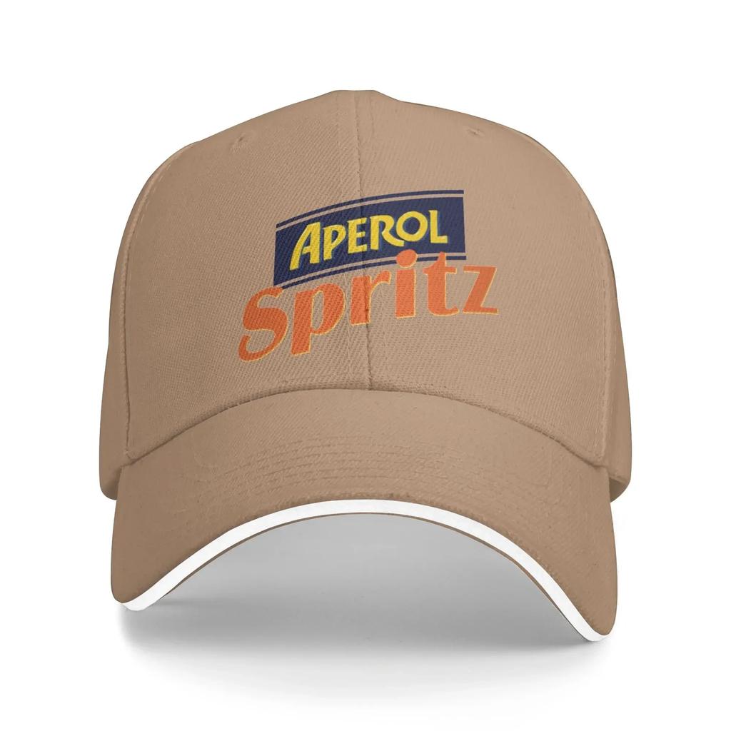 Aperol Spritz Baseballkappe Herren Erwachsener Design Trucker-Kappe Frühling Vintage Outdoor Sport Sonnenschutz Baseballkappen