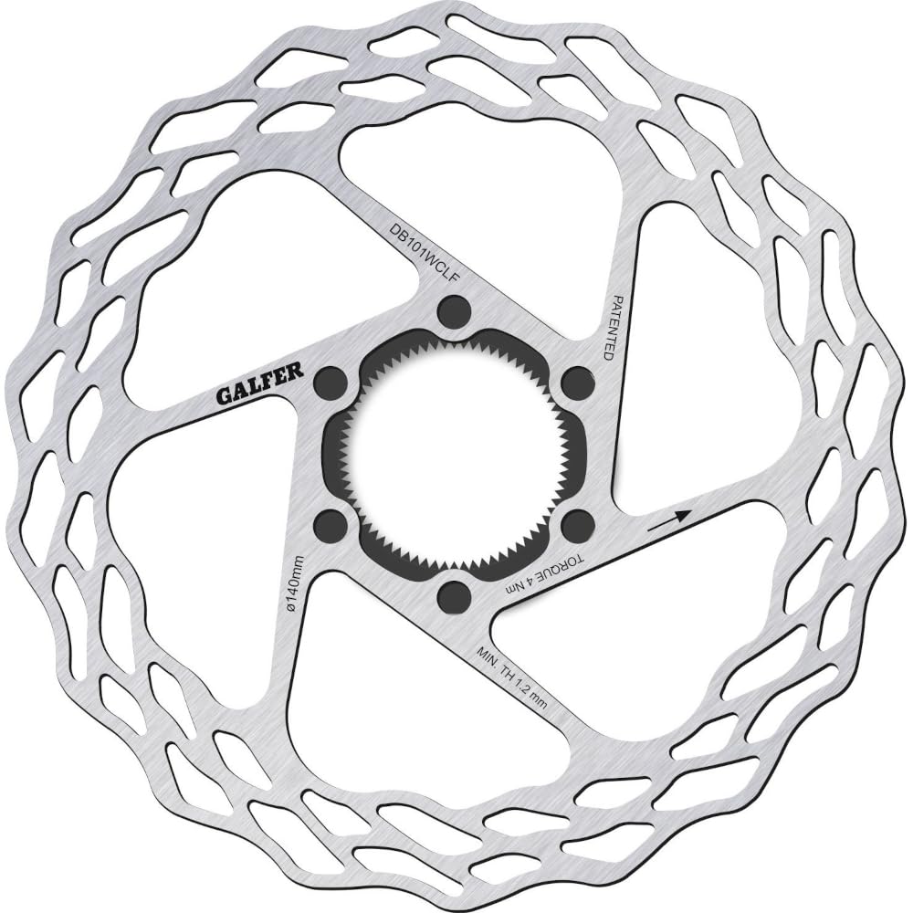 GALFER BRAKING SYSTEMS Disc Rotor DB101WCLF DISC WAVE ROAD/GRAVEL (Center