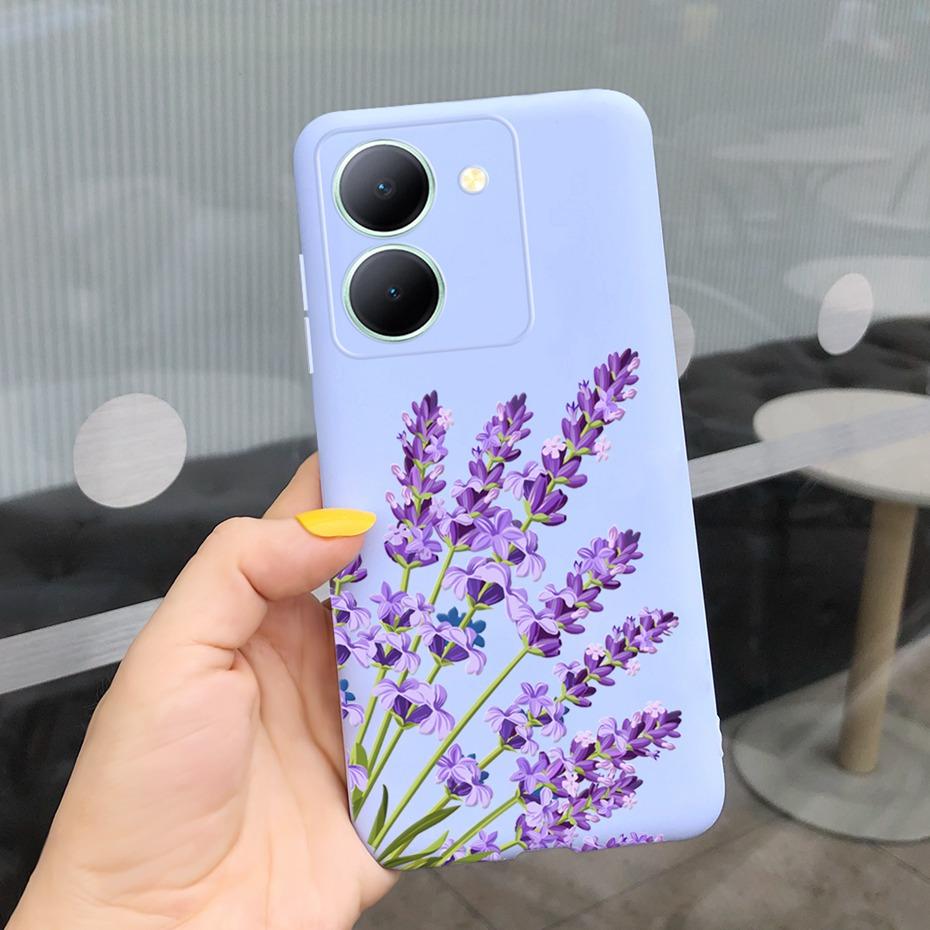 For Vivo Y36 Case 2023 Cute Love-heart Pattern Jelly Silicon Soft Phone Back Cases Cover For VivoY36 Y 36 4G 5G V2247