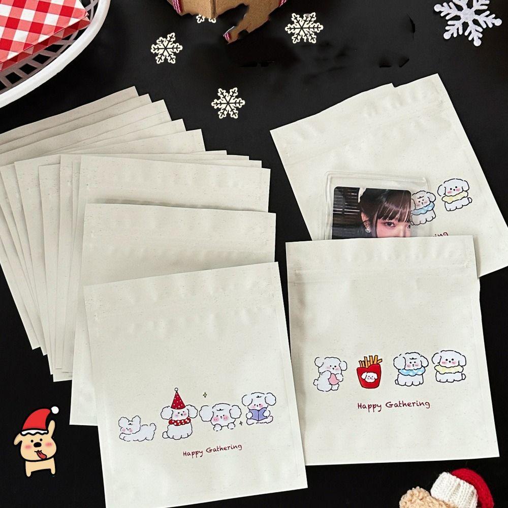 

10 шт. Алюмінієва фольга Сумка на блискавці Цуценя Самоущільнювальні кишені Міцний подарунковий пакет Солодощі Печиво 20Pcs Style 2