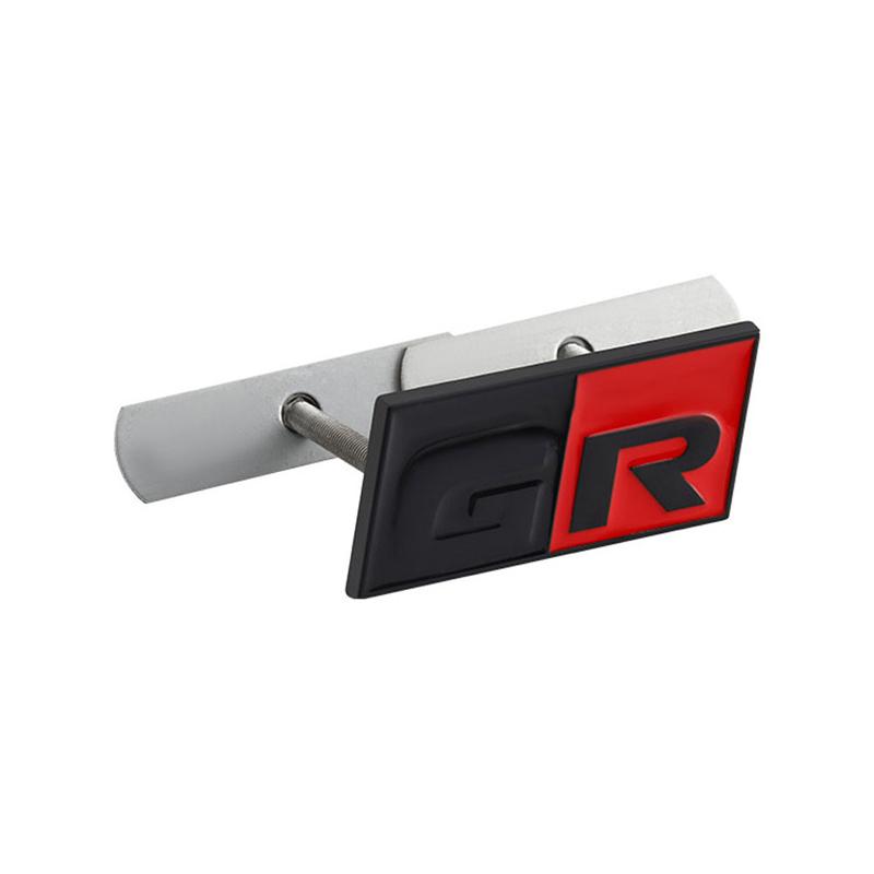 yscr3 3D Metal Car Sticker GR Sport Logo Emblem Badge Decals for Toyota HV YARiS RZ RC RS C-HR Corolla Prius Harrier Camry Tacoma rav4