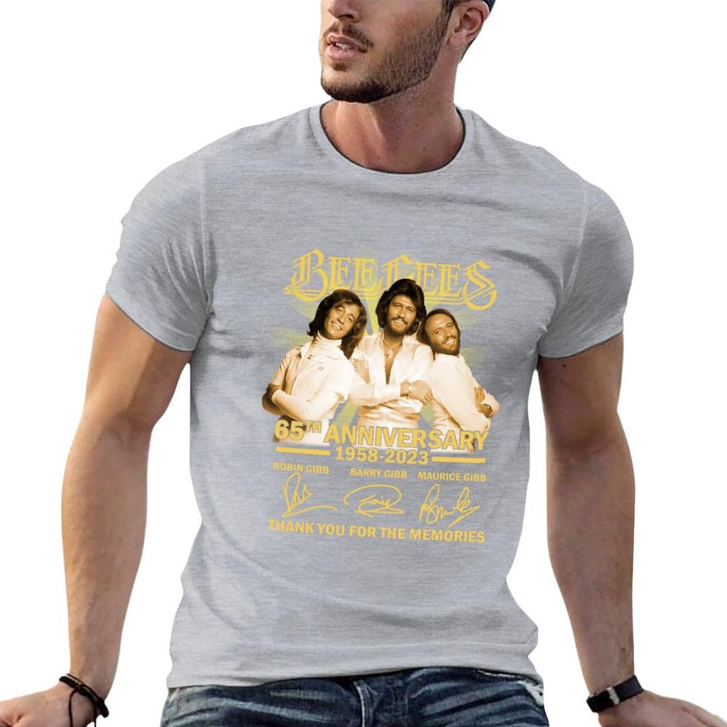Maglietta Ufficiale Bee Gees 65° Anniversario 19582023 Firme Grazie Per I Ricordi Abbigliamento Kawaii Outfit Per Unisex