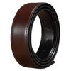 Reversible Black/Brown Leather Belt, Smooth, with Pin Buckle, No Buckle Head, 3.3cm Wide, Unisex.