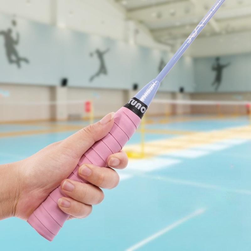 2Pcs Sweat-absorbent Handle Wrap PU Badminton Racket Table Tennis Fishing Rod Bicycle Universal Hand Grip for Outdoor Sports Travel