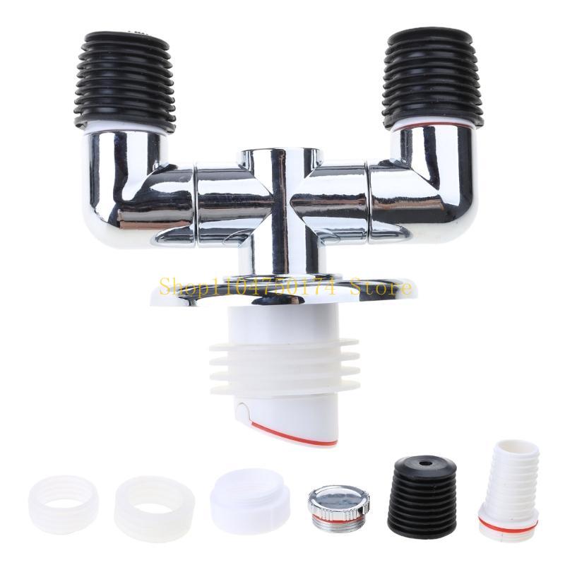 Washing Machine Floor Drain Adapter Tees Joint Bathroom Accessories Enduring top sale