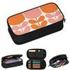 Spring Bloom Orla Kiely Pencil Cases for Student School Pen Box Pencil Bag Large Storage Pencil Pouch