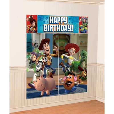 Amscan Disney Toy Story Cenário Decoração de Parede de Aniversário Pôster