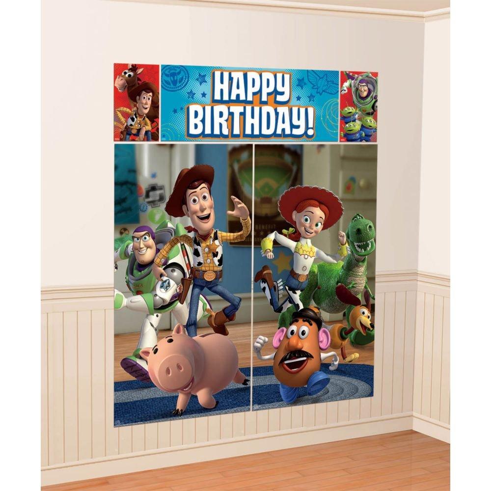 

amscan Disney Toy Story Scene Setter Настенный декор на день рождения Плакат