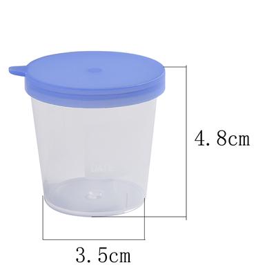 Tazza per la raccolta dei campioni di feci da laboratorio da 40 ml Tazza per la raccolta dei campioni di urina in plastica rigida Scatola
