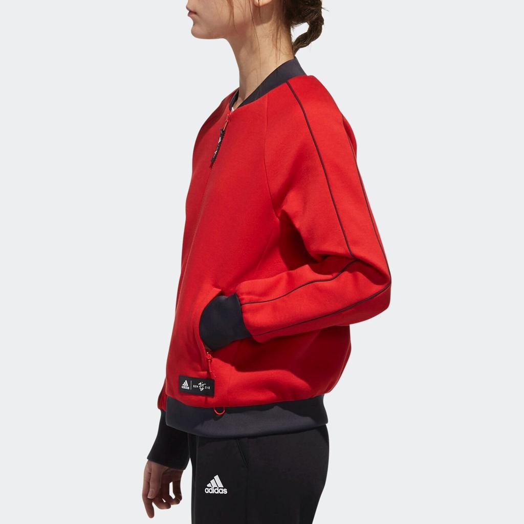adidas Sweatshirt Jacket Men's Red EA2094