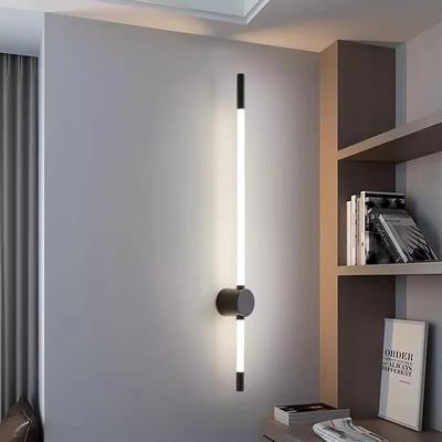 Minimalist Long Led Lines With Rotatable Bedroom, Bedside, Staircase, Living Room, Background Grille, Wall Light