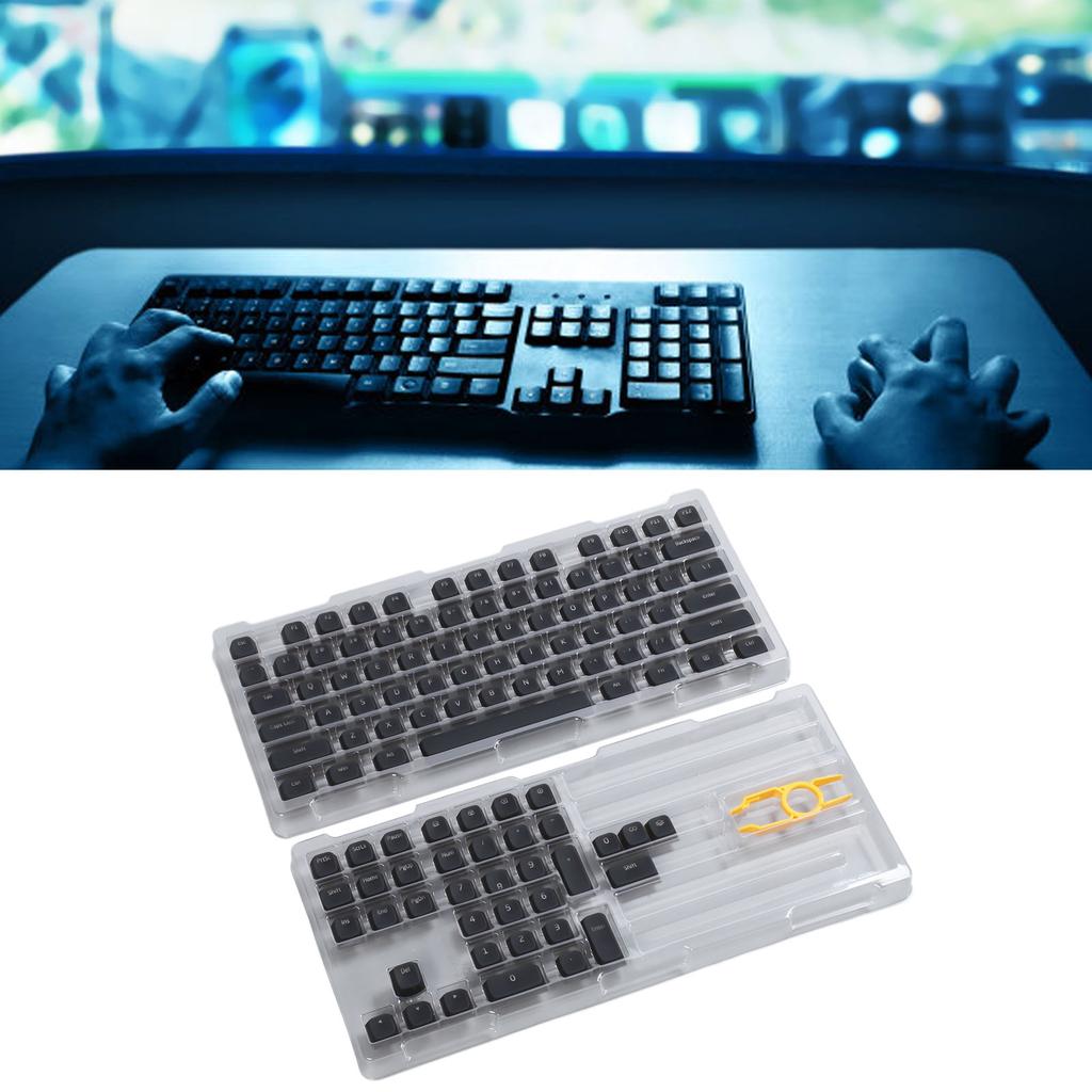 113 Keys P Keycaps Professional Original Height Mechanical Keyboard Keycaps for 61 64 68 72 82 84 87 104 108 Keys Mechanical Keyboard