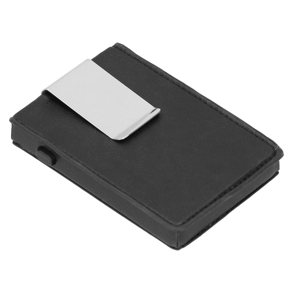Automatic Credit Card Case Innovative Card Holder Bag Organizer for Traveling Business