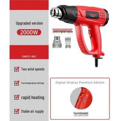 Pistolet à air chaud numérique 2000W