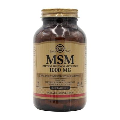 MSM ( Metylsulfonylmetan ) 1000 mg, 120 Tabletter