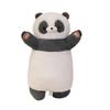 Bear Panda Long Plush Toy Cartoon Animal Stuffed Doll Bedroom Decoration 60cm