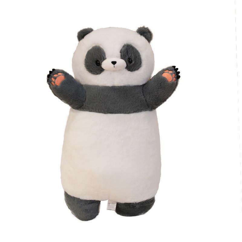 Bear Panda Long Plush Toy Cartoon Animal Stuffed Doll Bedroom Decoration 60cm