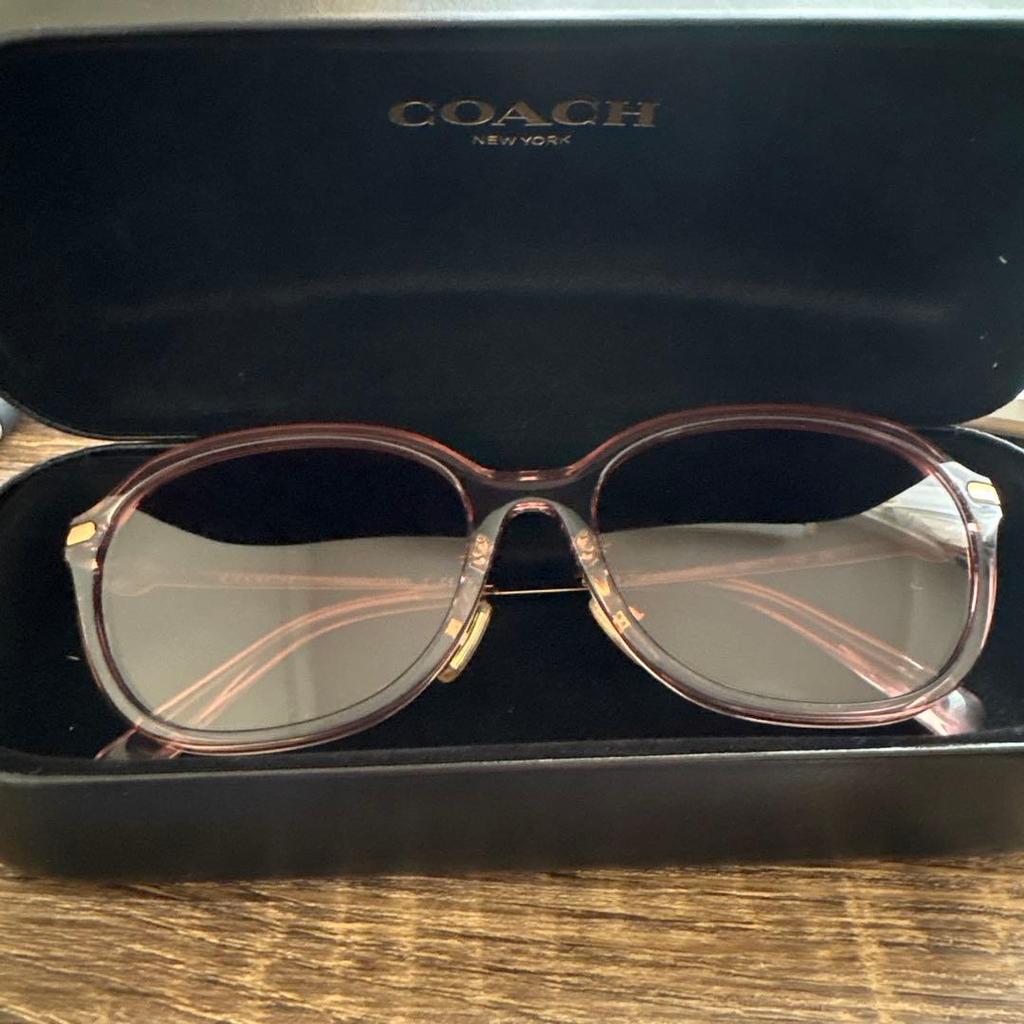 Used COACH round sunglasses
