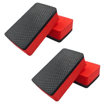 KKLM Eisenpulverentferner Auto Doppeltverwendung Schwamm & Knete Pad Set von 4