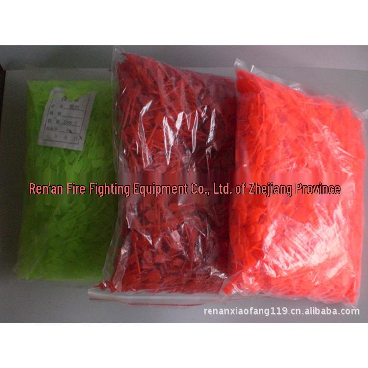 Fire Extinguisher Accessories: Plastic Lead Seals, Safety Pins, Plugs (1000 pcs/bag)