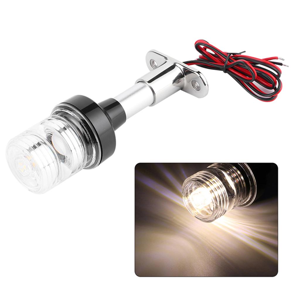 Feu de Navigation LED 360° pour Bateau Marin Voilier ou Moteur Moins de 40 Pieds 6°C 8°C 10°C 12 Pouces