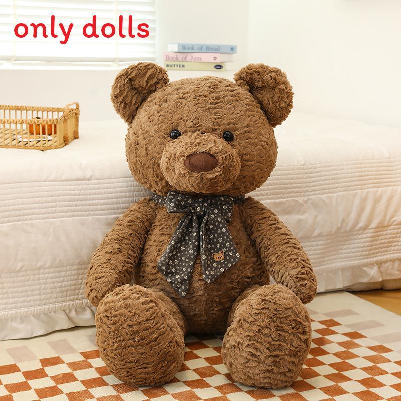 Teddy Bear Plush Toy With Bow For Kids Gift And Comfort