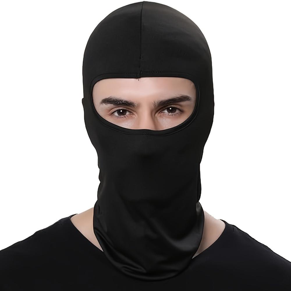 Outdoor cycling face mask, sun protection, breathable, single hole, brimless, men's and women's hooded balaclava hat