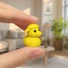 3D Printed Duck Figurine, Funny Cat/Dog/Lamb Duck Statue, Cute Animal Desktop Ornament for Office, Home Decor, Car Dashboard Accessory