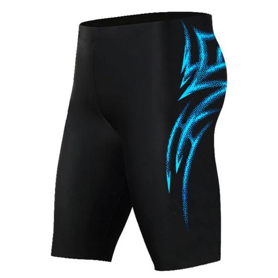 

Мужские плавки Эластичные мягкие быстросохнущие дышащие облегающие шорты для купания со средней талией Шорты для плавания для серфинга и водных видов спорта L синий