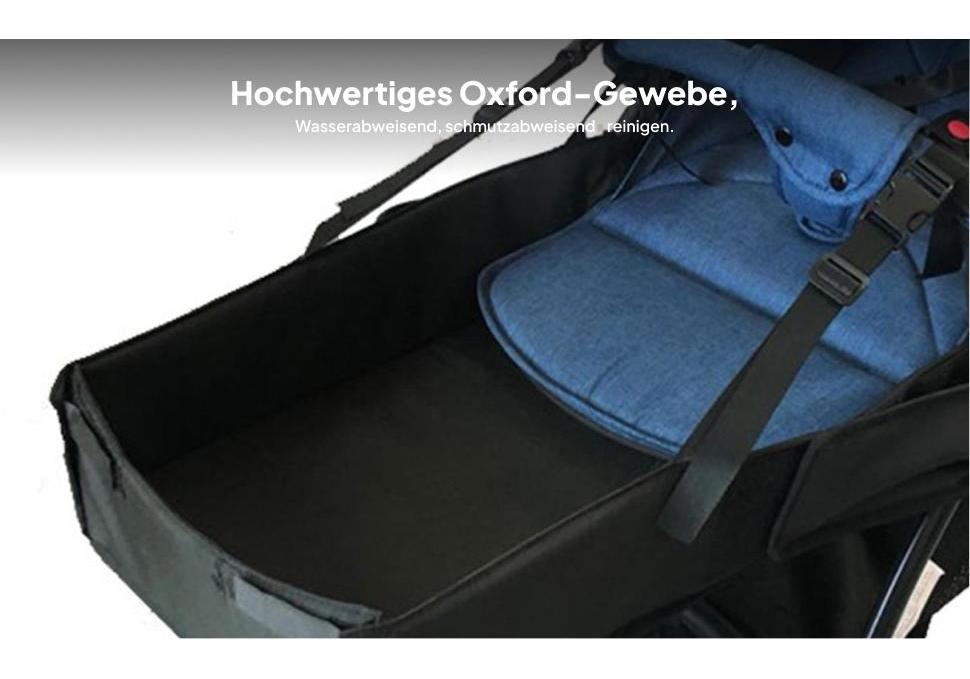 Stroller Footrest Adjustable 50cm Durable Oxford Leg Rest for Kids Pushchair