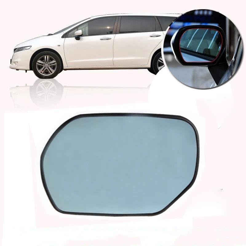 Car Mirror Glass For Odyssey RB3 2009 2010 2011 2012 2013 2014 Blue Heated