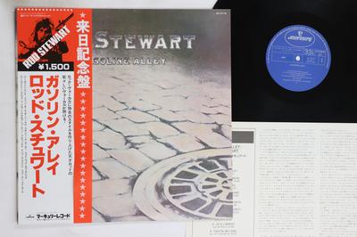 LP Record ROD STEWART - Gasoline Alley BT5179 MERCURY 1978 Japan Obi Rock Used