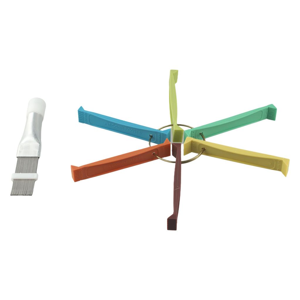 Cleaning Brush Cooler Repair Combs Essential Cleaning Tool Set for Radiator and Air Conditioner Condenser Fin Comb