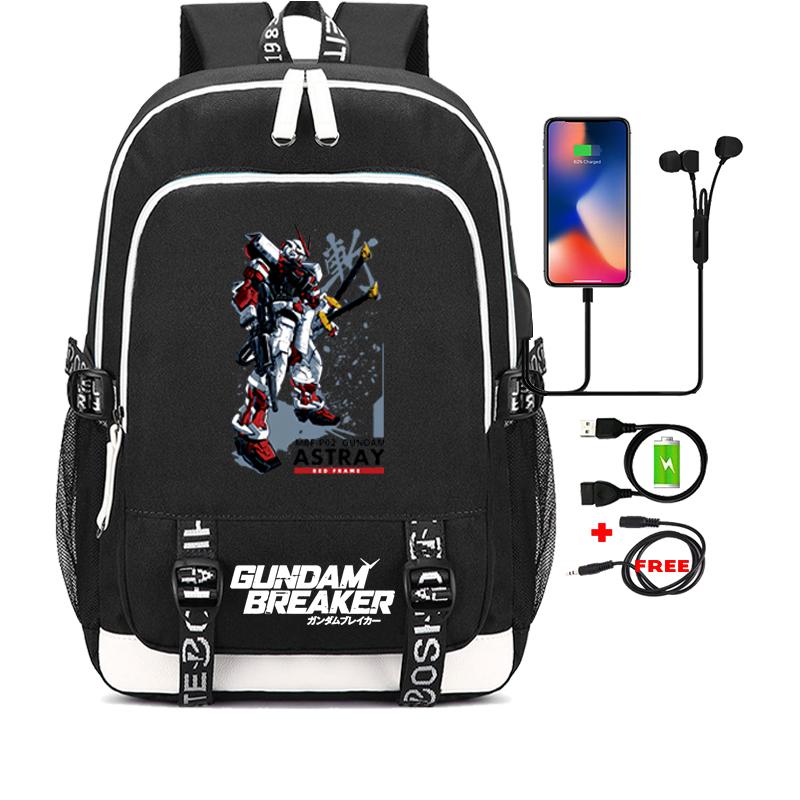 Imprimare Anime Casual Rucsac Umeri Pachet Genți pentru Fete Rucsac Laptop Mochila Rucsaci pentru studenți Rucsac