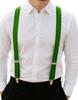 Y-Shaped Adjustable Elastic Suspenders with Strong Clips for Parties