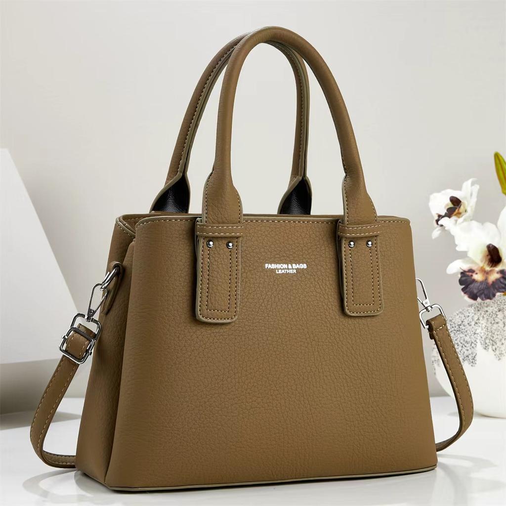 2026 Mom Bag Handbag Atmospheric Women's Bag Autumn Versatile Fashion Shoulder New Messenger Bag Women's Bag