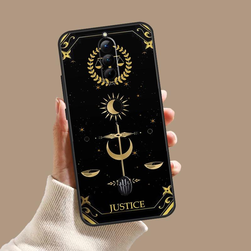 Astrology Tarot Cards Case For ZTE Nubia Red Magic 11 9S 8S 8 9 10 10S Pro Plus 6 7 6S 7S Pro 5G 6R 10 Air Cover
