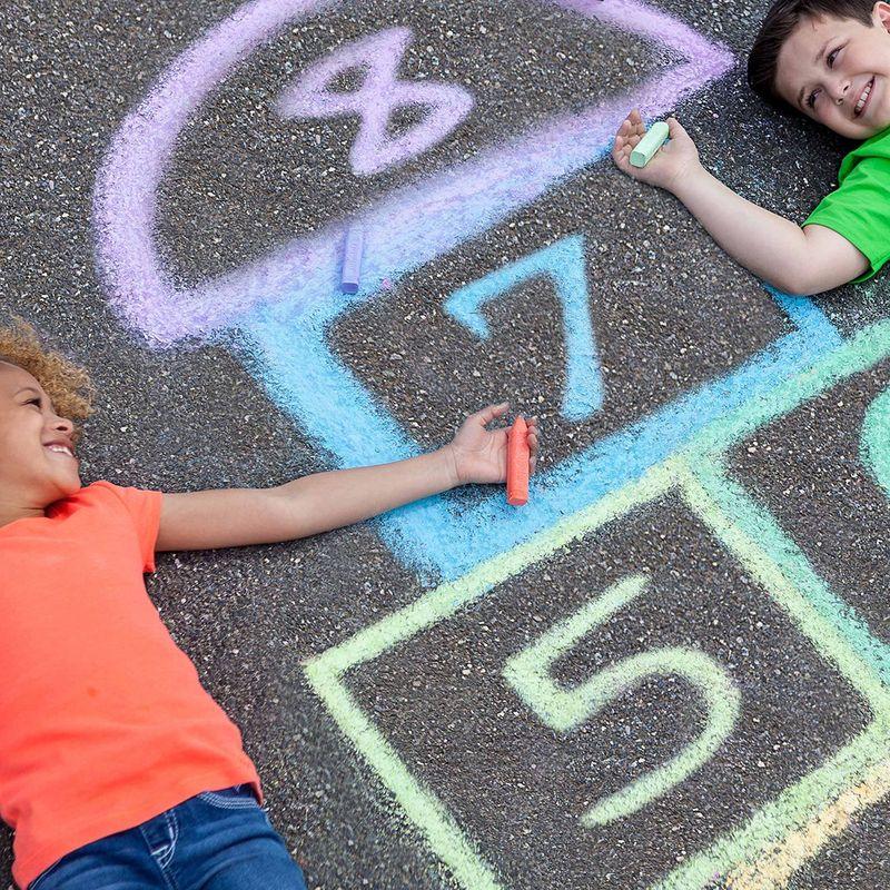 Crayola Washable Sidewalk Chalk Glitter 24 colors
