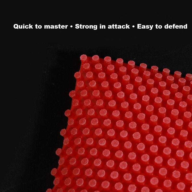 Dawei 388C-2 OX 1.2/1.5/1.8mm Table Tennis Rubber Long Pips Raw Rubber Ping Pong Rubber for Table Tennis Racket ITTF Approved