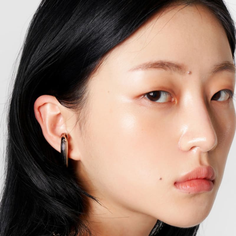 PERSONAL/SERVICE DOUBLED VOLUME EAR-CUFF / silver