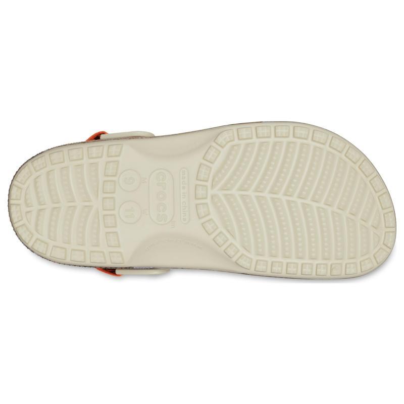 WHR X Crocs Classic Clog EVA Wear-Resistant Non-Slip Sports Sandals, Unisex Brown, Purple, and Orange