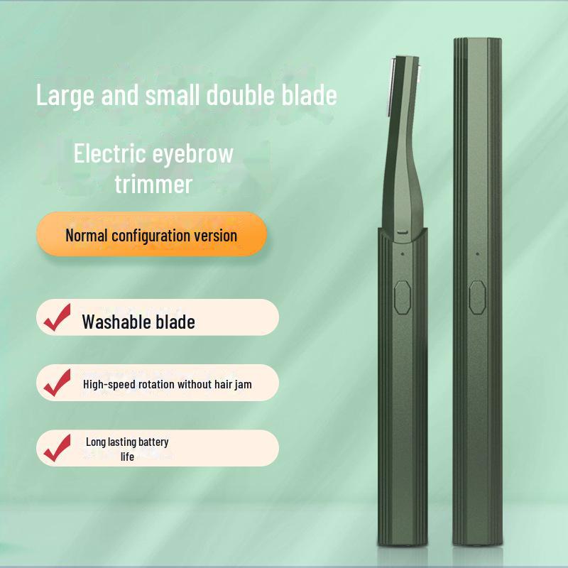 Wiederaufladbarer elektrischer Augenbrauentrimmer für Männer und Frauen – sicher und effizient