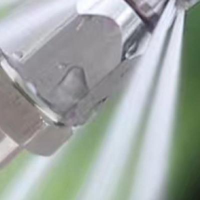 Sewer Jet Nozzle Stainless Steel Pressure Washer Sewer Jetter Nozzle Head 1/4" Quick Connector Drain Jet Hose Nozzle