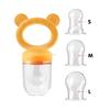 1 Set Food Grade Teething And Feeding Pacifier Silicone Fruit And Vegetable Feeder For Infants And Toddlers 6-36 Months