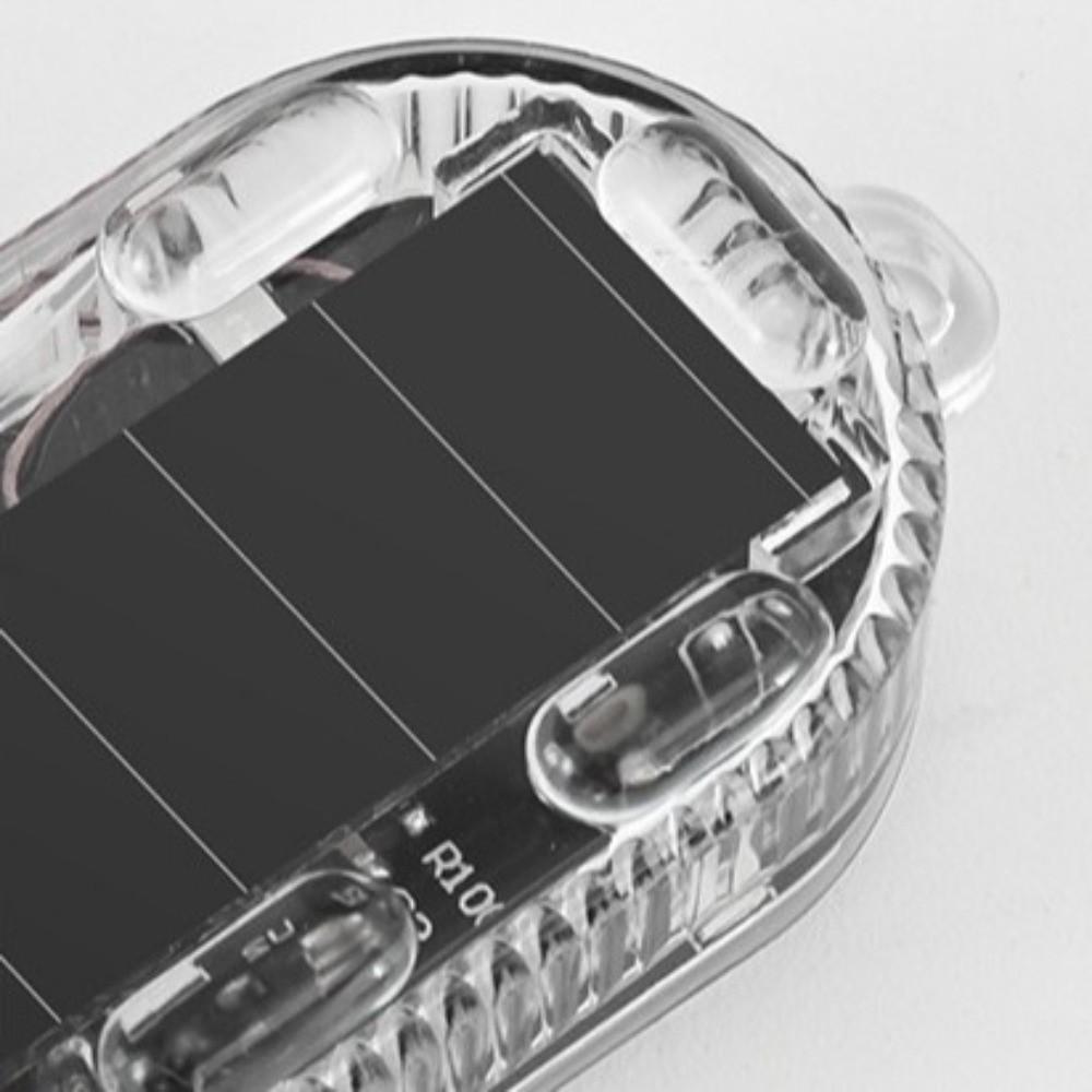 Solar Charging Solar Warning Light Waterproof Design Anti-rear Collision Light Emergency Warning