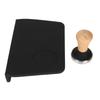 Coffee Tamper Mat with Tamper Slot Dustproof Oil Proof Tamping Mat Coffee Pad Tamper Kit