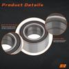 DRIVESTAR 510056 Front Wheel Hub Bearings 2000-2011 Ford Focus 2011-2013 Mazda 2,2011 2012 2013 Ford Fiesta (Pair)