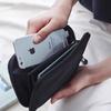 Creative Nylon Travel Passport Bag Business Fashion Men and Women Holding Document Wallet Mobile Phone Receipt Storage Bag