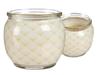 Set of 12 Scented Candles In Glass Vanilla Maracoon Home Set