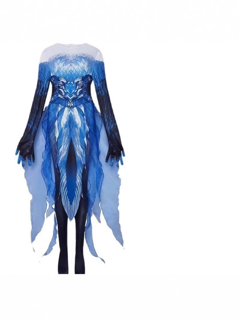 

Nezha 2: Ao Bing Cosplay Costume for Children and Adults 120 cm